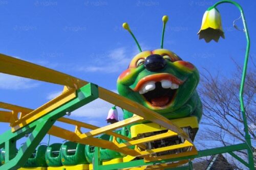 18-seater Big Scale Wacky Worm Roller Coaster for Sale