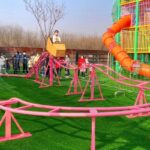 Bike Powered Roller Coaster Well Received by Families in a Park