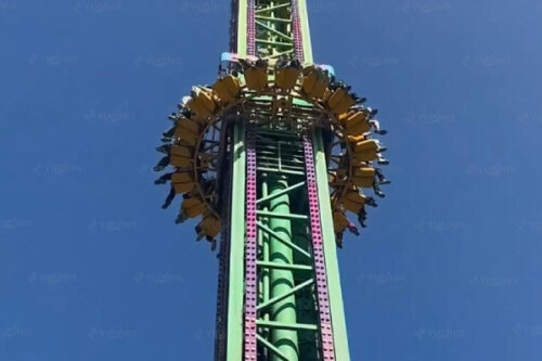 Drop Tower Thrill Ride at Amusement Parks