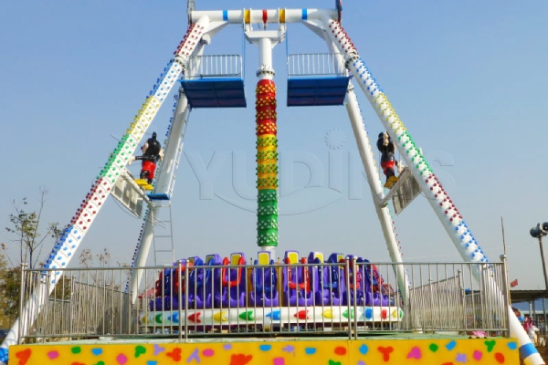 23 Seats Large Scale Frisbee Ride Park Thrill Attraction for Adults