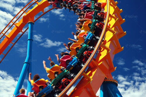 Amusement Park Roller Coaster Thrill Ride for Sale